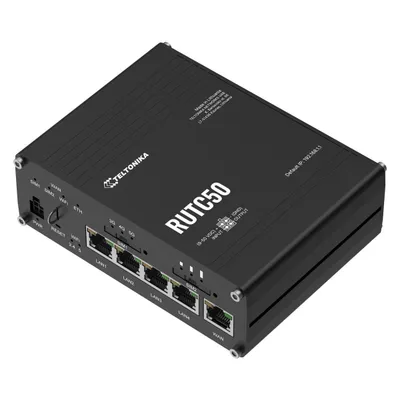 Ruter Teltonika Networks RUTC50, 5G LTE, WiFi 6, EU - 2