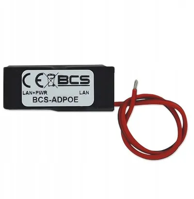Adapter PoE BCS BCS-ADPOE, pasiv, 10–60V DC, gri - 2