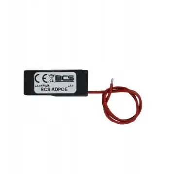 Adapter PoE BCS BCS-ADPOE, pasiv, 10–60V DC, gri