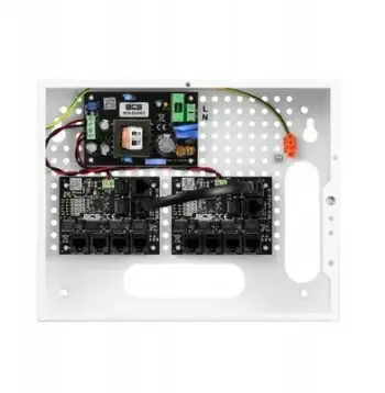 Set PoE BCS-SP0812, për 8 monitorë video IP, me 2 switche PoE, gri