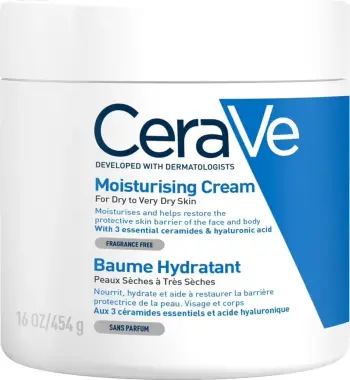 Krem hidratuese për lëkurë të thatë CeraVe, 454 g