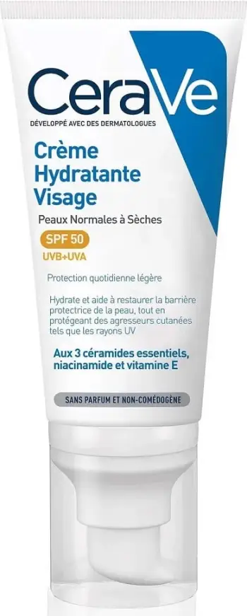 Krem për fytyrë CeraVe AM Facial Moisturising Lotion SPF50, 52 ml