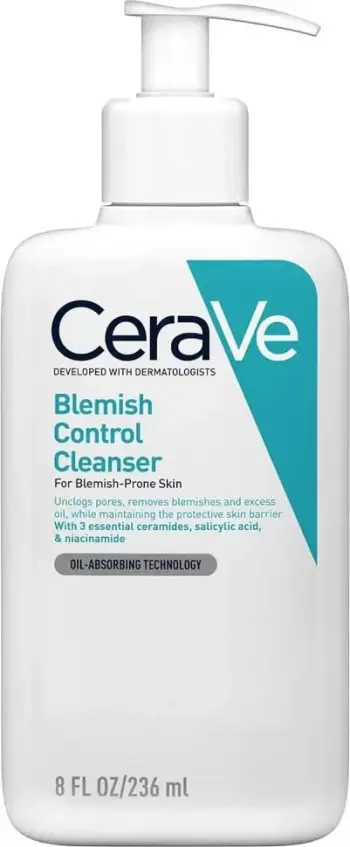 Xhel pastrues fytyre CeraVe Blemish Control, 236 ml, për lëkurë me akne