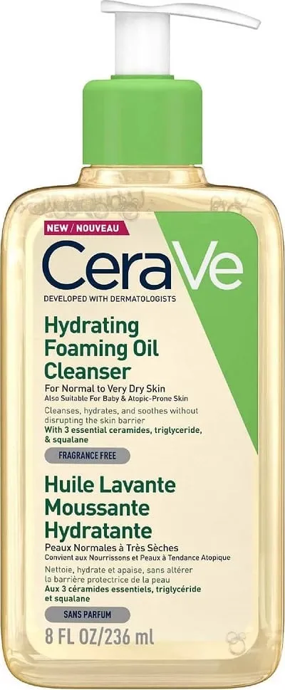 Pastrues CeraVe Hydrating Foaming Oil, 236 ml - 1