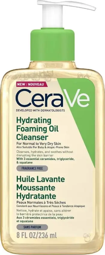 Pastrues CeraVe Hydrating Foaming Oil, 236 ml