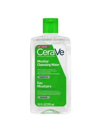 Ujë micellar për pastrimin e grimit CeraVe Micellar Water, 295ml