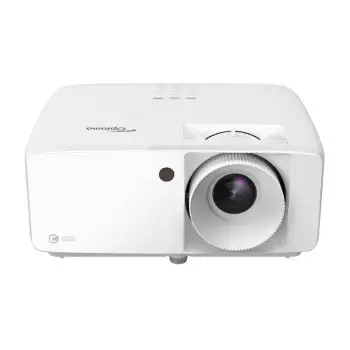 Projektor Optoma HZ150x / DLP DMD / Laser / 3000 Lumen / TRUE 4K UHD / 16:9 / Full HD kompatibilitet – Bardhë