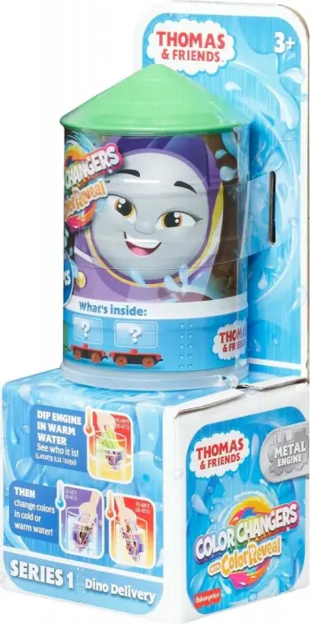 Lodër tren Thomas &amp; Friends Dino Delivery Mystery Pack, seri 1, jeshile