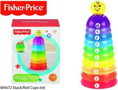 Lodër Fisher Price W4472, shumëngjyrëshe - 1