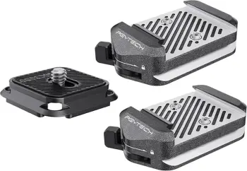 Kapëse të shpejta montimi PGYTECH Arca-Type V2 Set, për kamera dhe stabilizatorë, metalike