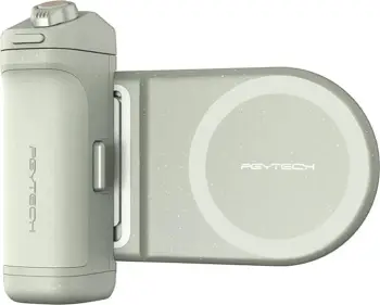 Mbajtës telefoni PGYTECH MagCam P-PG-036, me powerbank 3000mAh, me telekomandë Bluetooth, i gjelbër