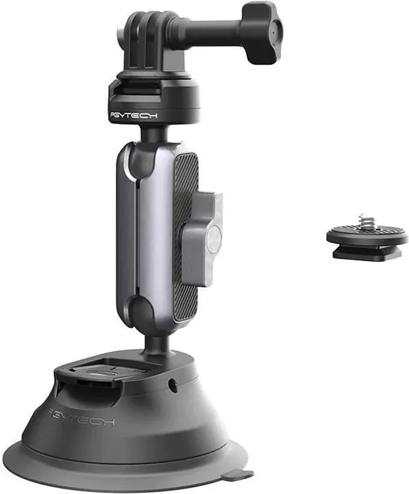 Mbajtës me kupë thithëse PGYTECH P-GM-223 për kamera aksion - 1