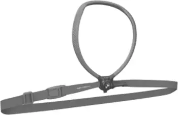 Mbajtëse qafe për kamera aksioni PGYTECH CapLock Neck Mount Max, deri 300 g, me rrip kraharori, e zezë