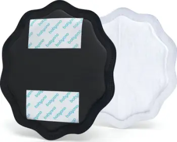 Mbushëse gjiri Babyono Natural Nursing, 24 copë, të zeza