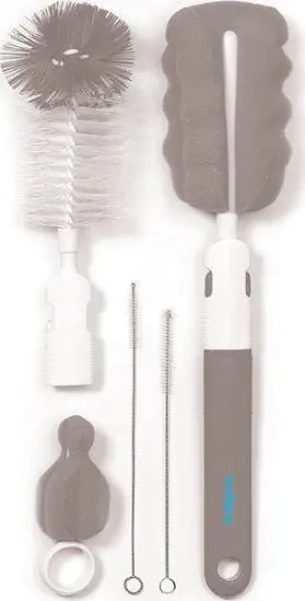 Set furçash për pastrimin e shisheve Babyono (735/03)