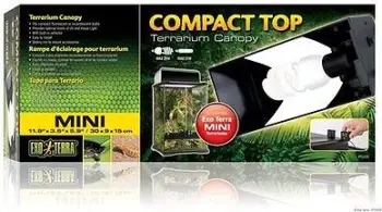 Mbajtëse llambash për terrariume Hagen Compact Top, 1x13W, 26W