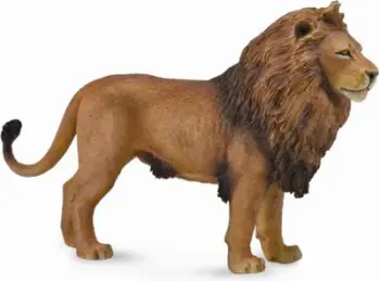 Figurë lodër Collecta African Lion, kafshë e egër, plastikë, kafe