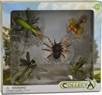 Set figurina Collecta Set of 5 Insects, 5 copë, për fëmijë 3+