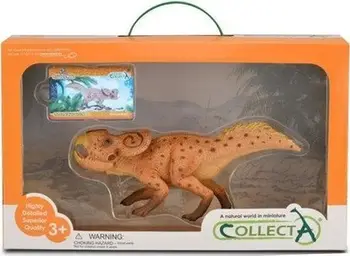 Figurë dinosauri Collecta Protoceratops Deluxe, 24 cm, shumëngjyrëshe