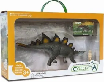 Figurë dinosaur Collecta Stegosaurus Deluxe, lodër për fëmijë, shumëngjyrëshe