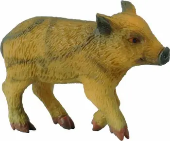 Figurinë kafshe Collecta Walking Wild Boar Piglet, lodër edukative, shumëngjyrëshe