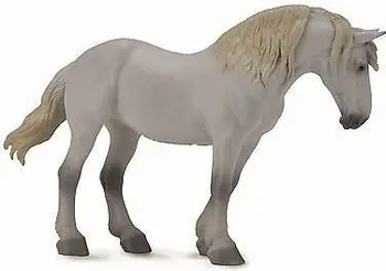 Figurinë kali Collecta Percheron Mare 88702, plastikë, gri