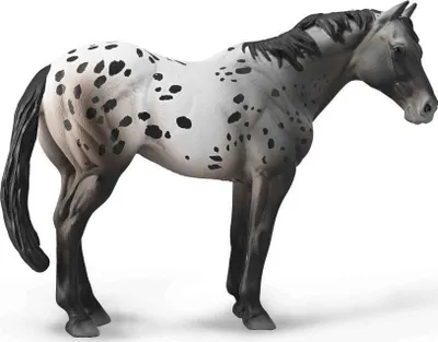 Figurinë Collecta Blue Roan Appaloosa, lodër edukative, shumëngjyrëshe - 1