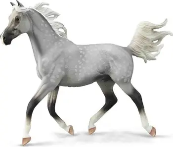 Figurinë kal Collecta Half-Arabian, gri e errët, mashkull