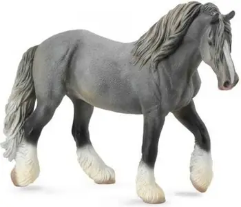 Figurinë lodër Collecta Shire Mare 88574, kalë race, shumëngjyrëshe