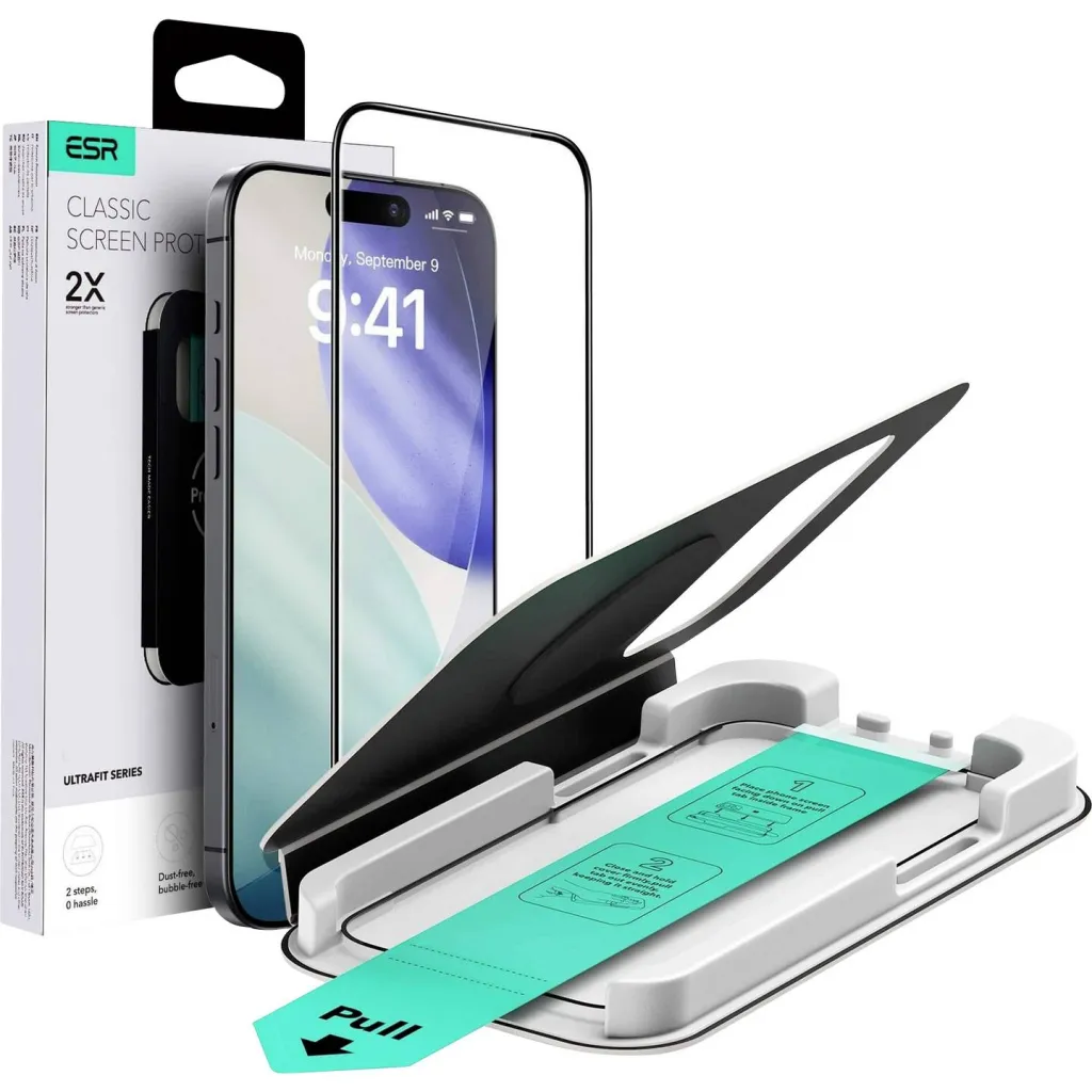 Mbrojtëse ekrani ESR Ultra Fit për iPhone 17 Pro Max - 1