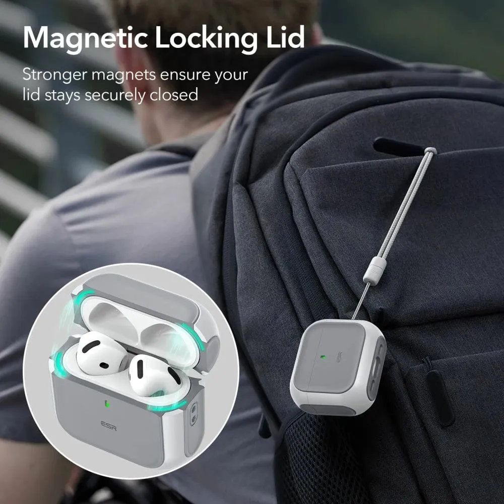 Mbështjellës ESR Orbit HaloLock për AirPods 4, MagSafe, Blu - 2