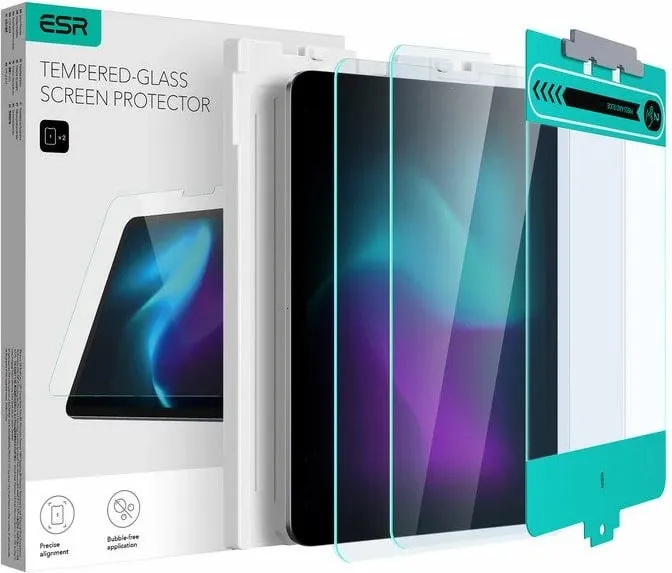 Mbrojtës xhami ESR për iPad Air 10.9''/iPad Pro 11'', set 2 copë - 1