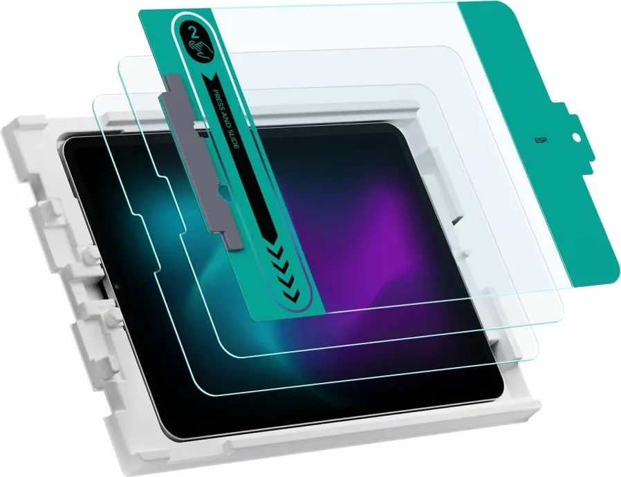 Mbrojtës xhami ESR për iPad Air 10.9''/iPad Pro 11'', set 2 copë - 2