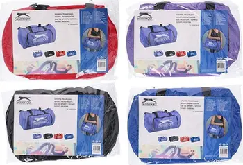 Çantë sportive udhëtimi Slazenger Travel, rreth 35L, e kuqe