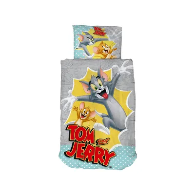 Këllëf jorgani dhe jastëku Tom and Jerry - 1