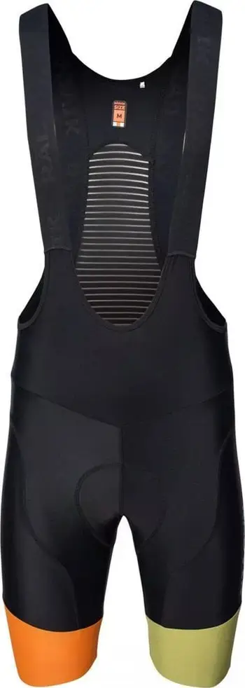 Shorts çiklizmi Radvik Toki GTS M, najlon elastik, elemente reflektuese, të zinj