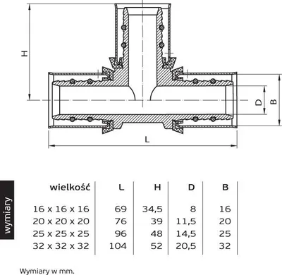 Lidhës Perfexim Pressed (62-73B-0160-000), 73B, 16mm - 2