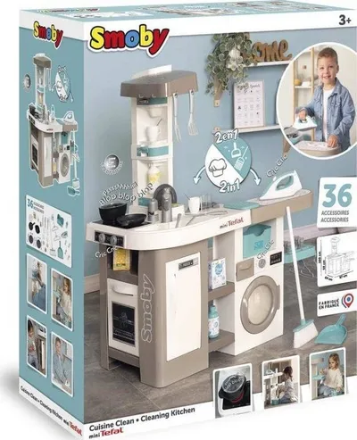Kuzhinë lodër Smoby Mini Tefal, 36 pjesë - 14