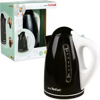 Çajnik elektrik lodër Smoby Tefal Mini, për fëmijë, i zi