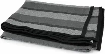Batanije yoga Tiguar Yoga Blanket V2, 150 x 200 cm, material i ricikluar, gri