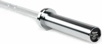 Shufër olimpike Tiguar Aluminum Bar 180cm, alumin, 28mm, argjendtë