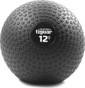 Top fitnesi Tiguar Slam Ball, 12 kg, i zi