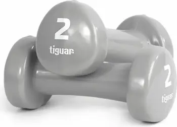 Peshë dore Tiguar TI-HW0020, vinyl, 2 x 2 kg, shumëngjyrëshe
