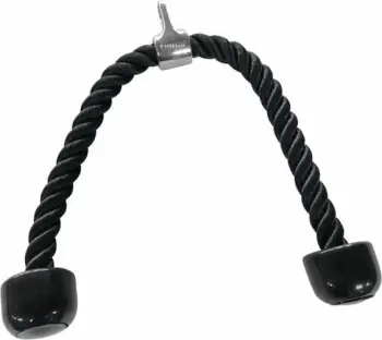 Litar trajnimi Tiguar Rope Puller, për makinë me litar, antirrëshqitës, i zi
