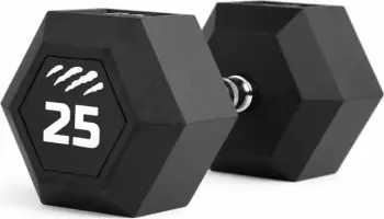 Peshë dore Tiguar HEX, 25 kg, gome, e zezë