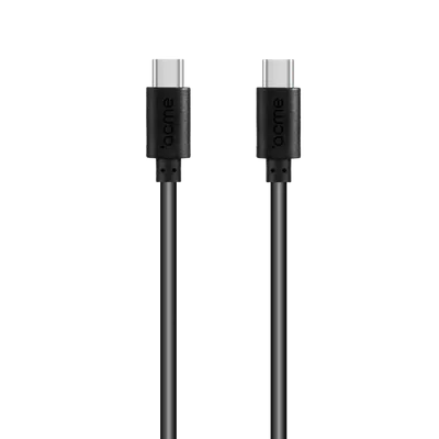 Kabllo Acme CB1051 USB-C në USB-C, 1m, e zezë - 2