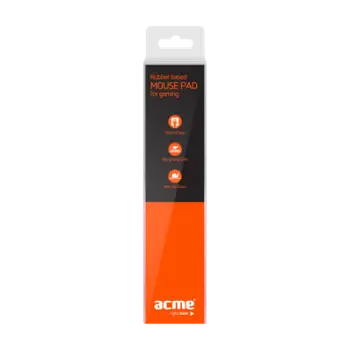 Mauspad Gaming Acme, 293 x 3 x 250 mm, e zezë