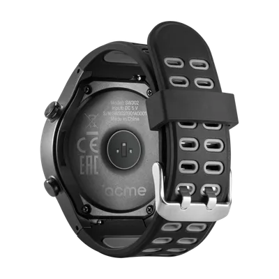 Orë e mençur Acme SW302,GPS,IPS, e zezë/hirtë - 2
