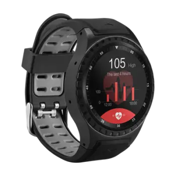 Orë e mençur Acme SW302,GPS,IPS, e zezë/hirtë