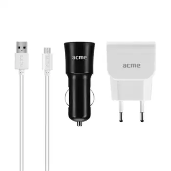 Karikues ACME Universal 3 in 1 Charger Kit, 1 A, CH13